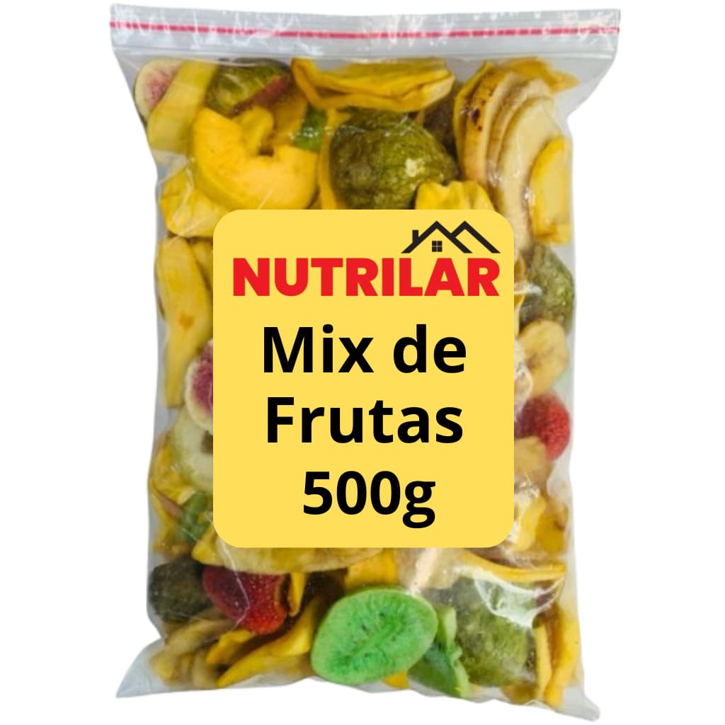 Mix de Frutas Desidratadas Premium 100% Natural – Snack Saudável – Sem Conservantes – Pronta Entrega
