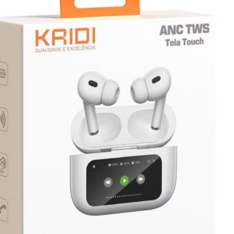 Fone De Ouvido Tela Touch Original Kaidi 4219 Fone Alta Qualidade Bluetooth