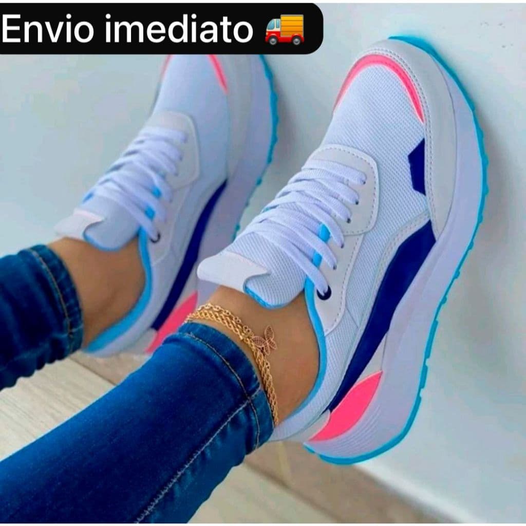 Tênis Feminino Academia de Treino Esportivo Corrida Resistente Confortável OFERTA