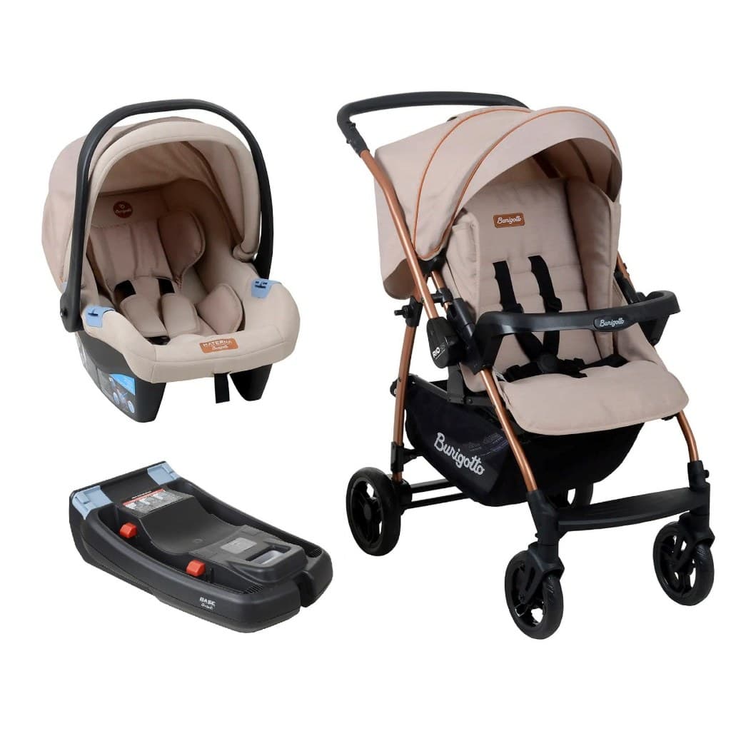 Travel System RIO 22-Mon Amour + Base Belted Burigotto (0 á 22Kg)