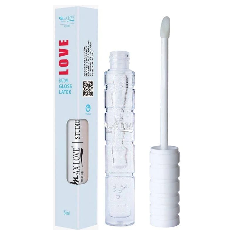 Batons Max Love Studio Love – Batom Líquido 30H Matte + Gloss Látex + Gloss Látex Maçã