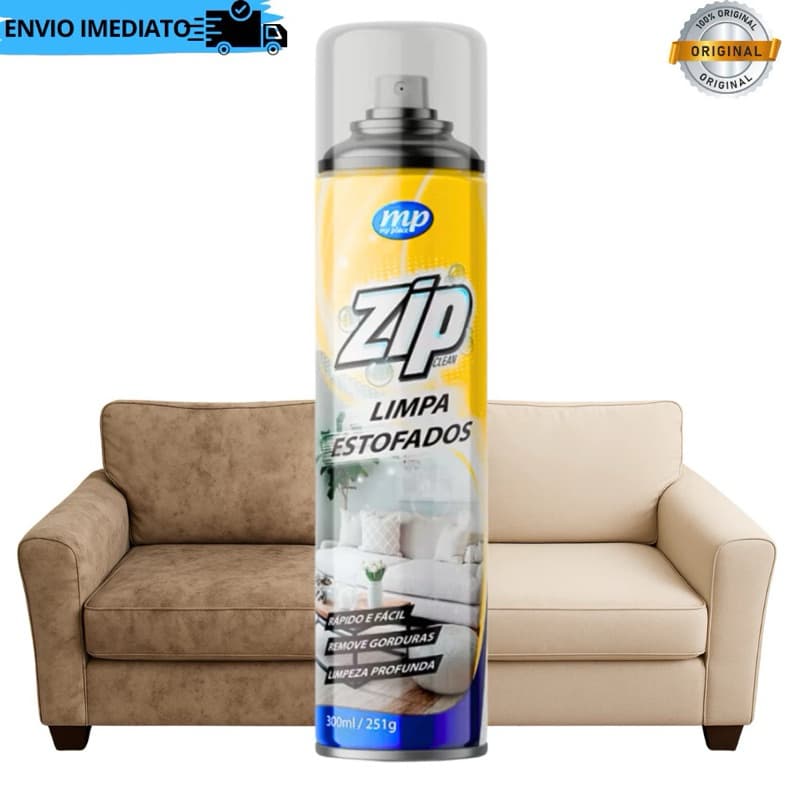 Limpa Estofados Espuma Mágica Spray Limpeza A Seco Carro E Sofá