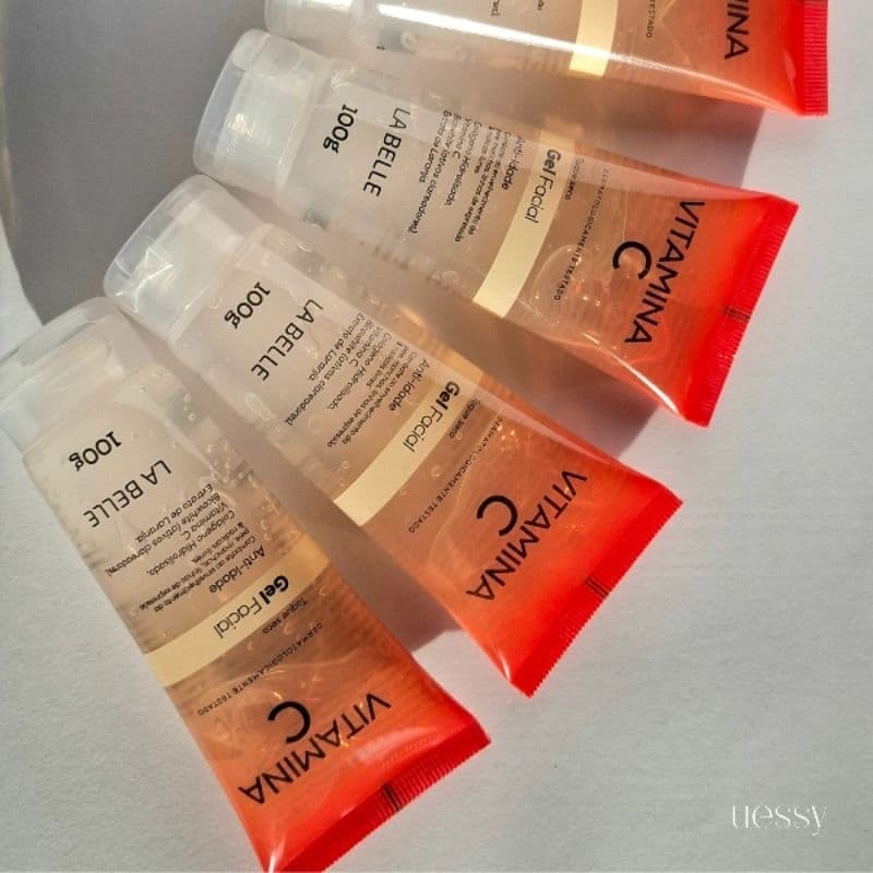 Gel Facial Vitamina C La Belle Clareador Antioxidante Anti-idade Hidratante Iluminador 100g