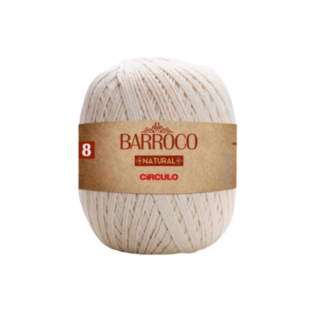 Barbante Linha Barroco Natural 700G CIRCULO IDEAL PARA CROCHÊ