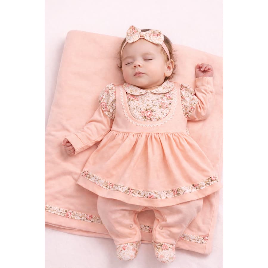 Saída Maternidade Menina Carol Roupa de Bebê Menina