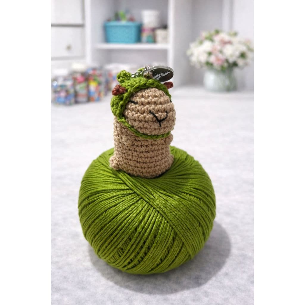 Kit 10 chaveiros capivara amigurumi crochê