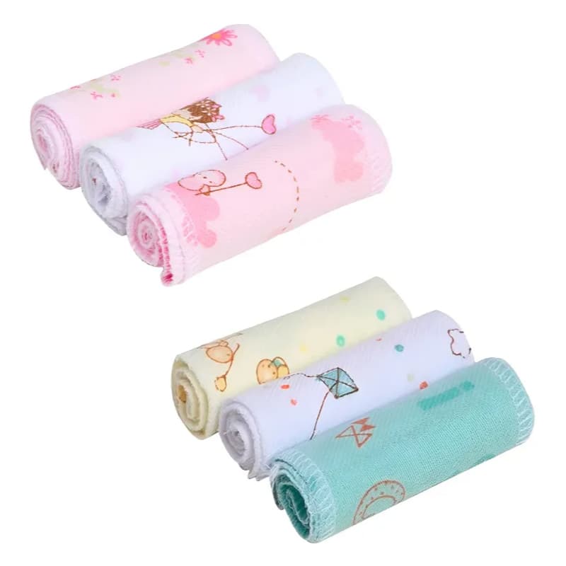 Kit 6 Faixa Umbilical Umbigo Bebê Enxoval Recém Nascido