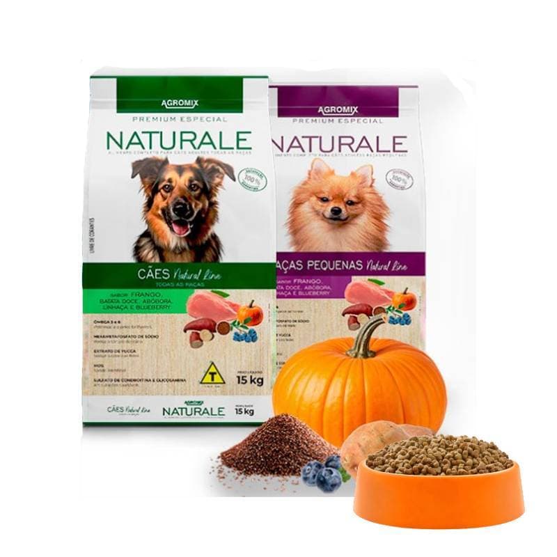 Ração Natural Naturalle Premium Special para Caes Cachorro por kg 1kg, 2kg, 3kg, 4kg e 5kg