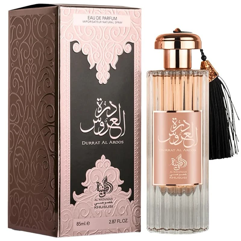 Perfume Árabe Durrat Al Aroos Al Wataniah Original 85ml Feminino EDP Importado Alta Fixação