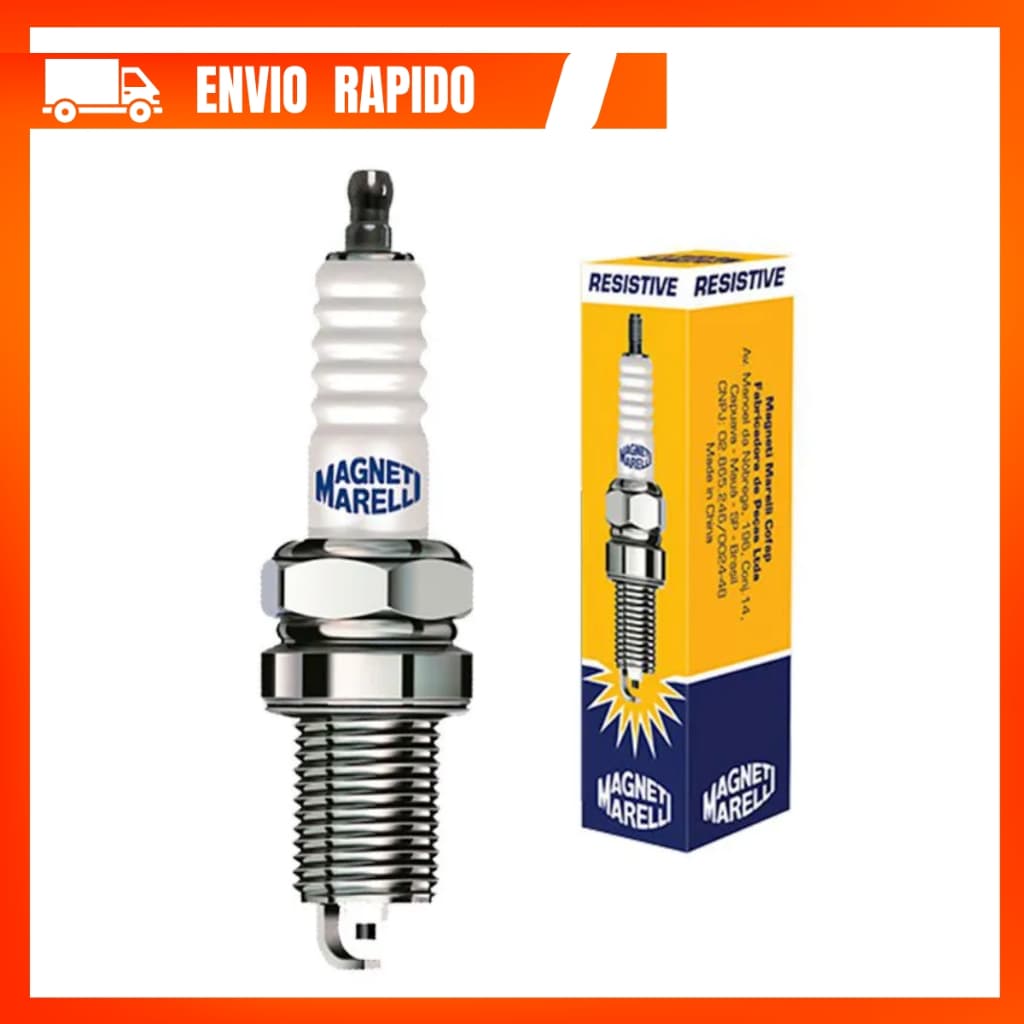 Vela Ignição Moto Honda Cg Titan 150/160 Fan 125 Bros 150 Xre 190 Biz 125 Magneti Marelli