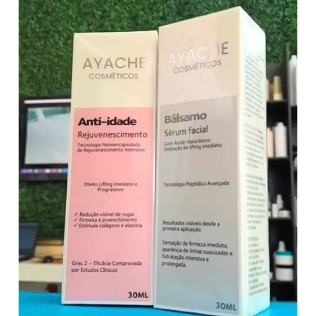 Linha Anti-Idade Rejuvenescimento Hani Ayache Tecnologia Avançada Hidratação Intensiva Imediata Tratamento Profissional