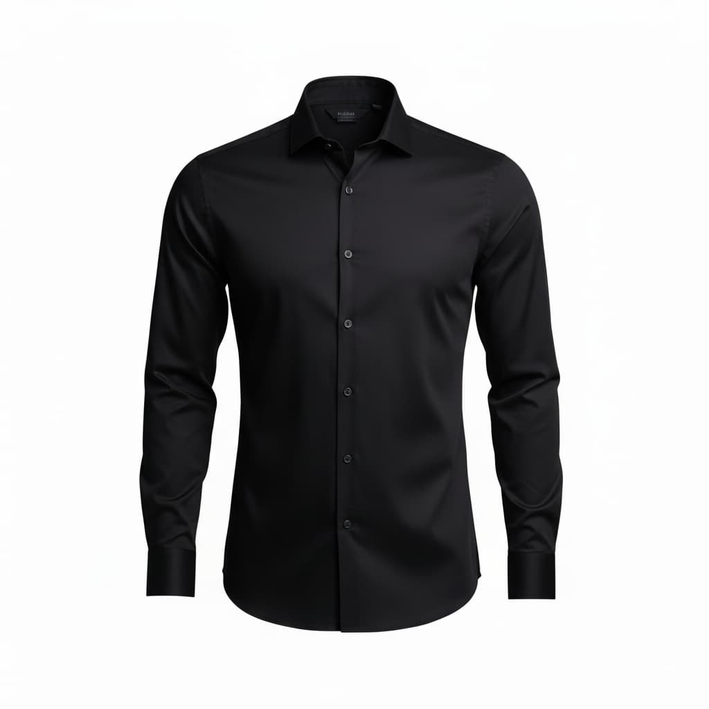Camisa Social Masculina Manga Longa Slim Fit Premium Camisaria Social