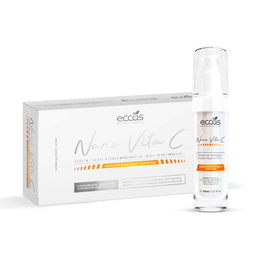 Sérum Facial Vitamina C 25% Ultra Concentrado 30ml Eccos