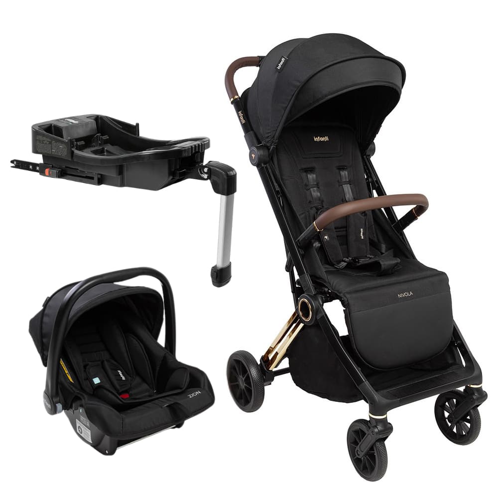 Carrinho Nivola TRIO com bebê conforto e base Isofix Infanti