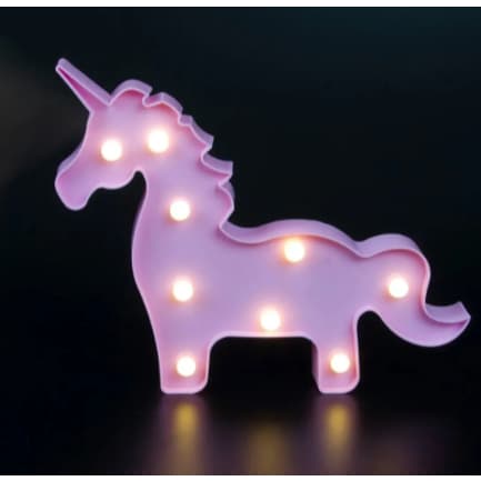 Luminária Led Unicornio - Leds