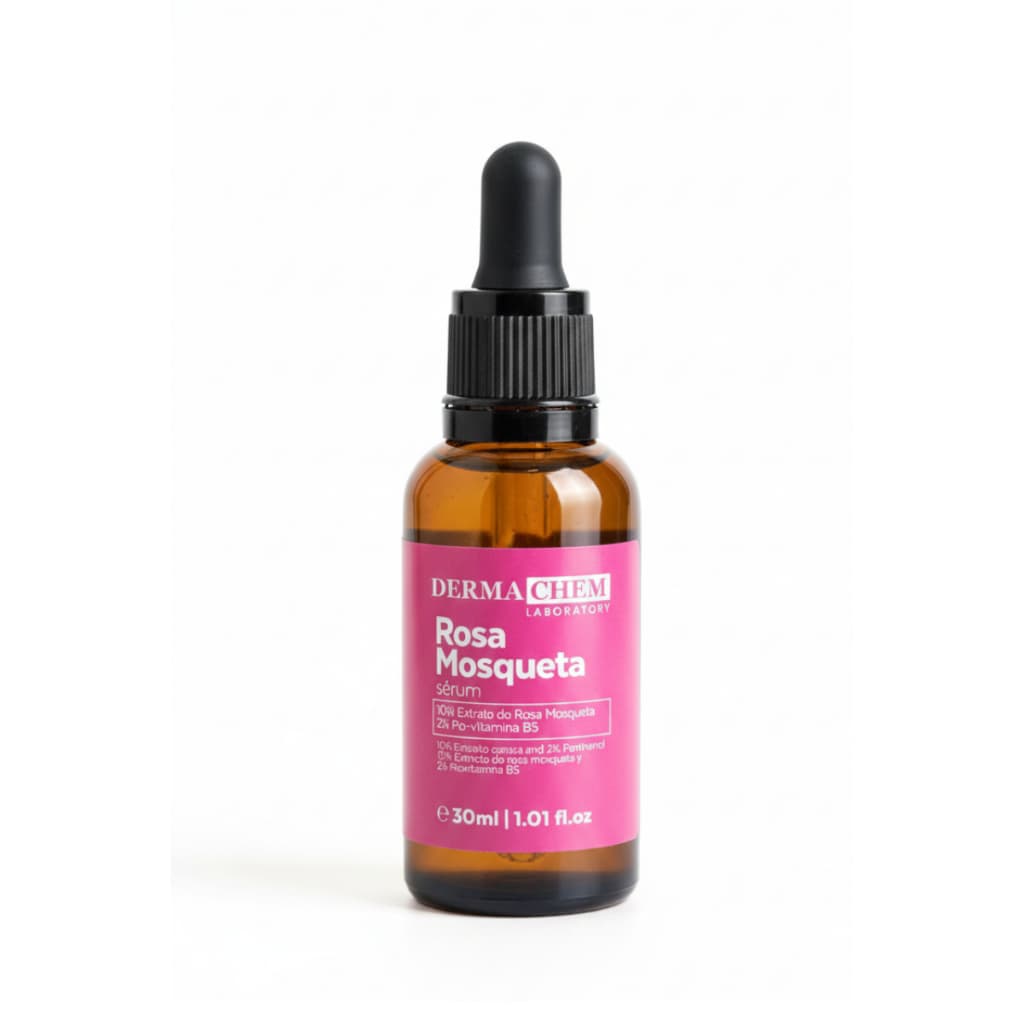 Sérum Rosa Mosqueta Clareador e Hidratante 30ML Dermachem Skincare