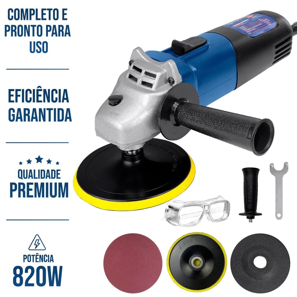 Esmerilhadeira Angular 115mm 4 1/2 820w 11000rpm Oferta