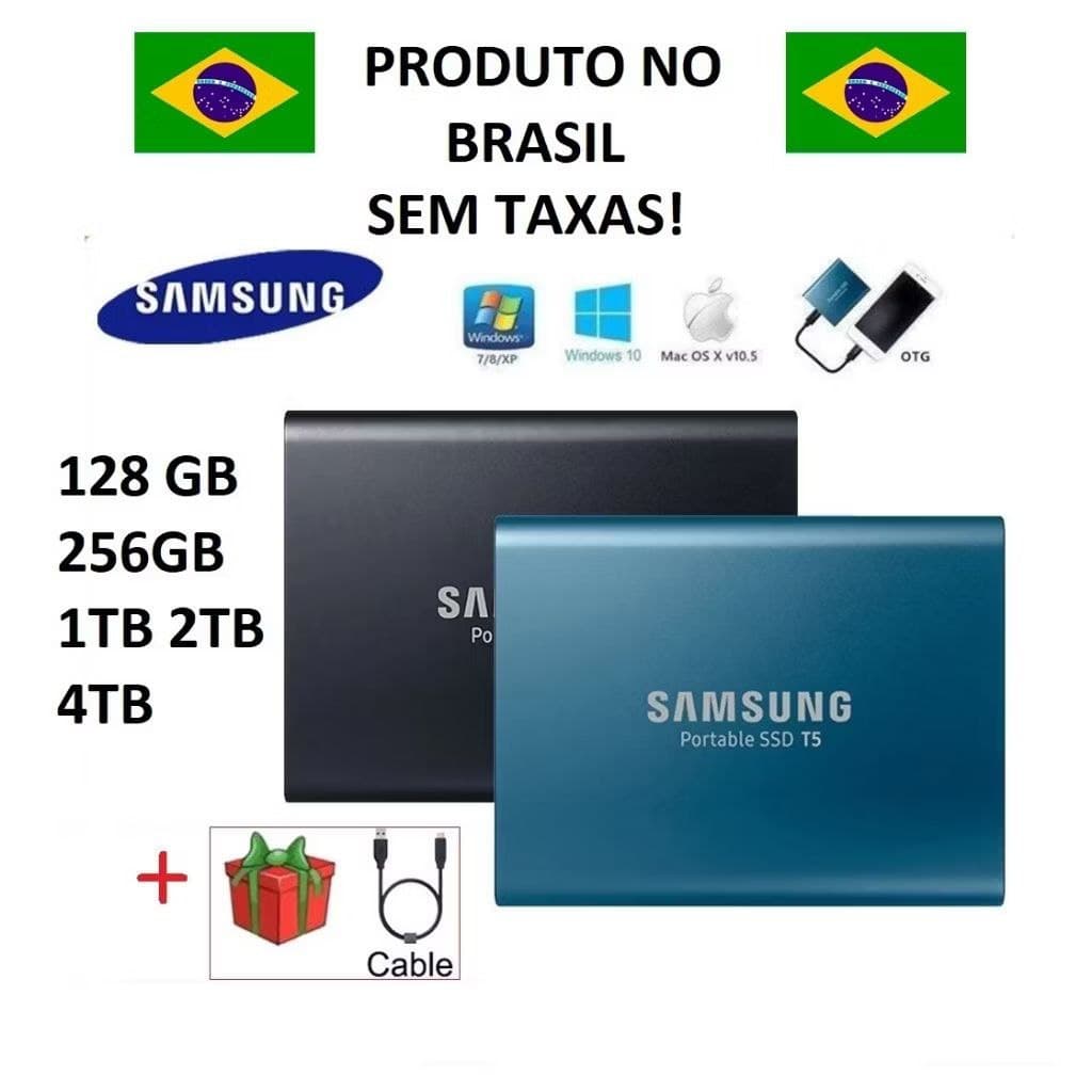 Ssd Externo Portátil  2TB USB 3.0 Unidade De Disco Rígido De Alta Capacidade Pc Notebook Mac