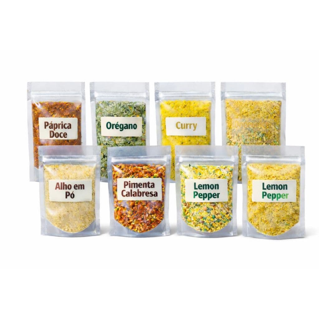 Kit 23 Temperos E Condimentos 100g Cada | Mix De sabores