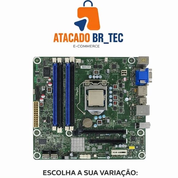 Placa-Mãe Gamer 1155 – DDR3 32GB ,4 Slots, USB 3.0 Placa testada Pronto Para envio Bios atualizada. POS-PIH77CM