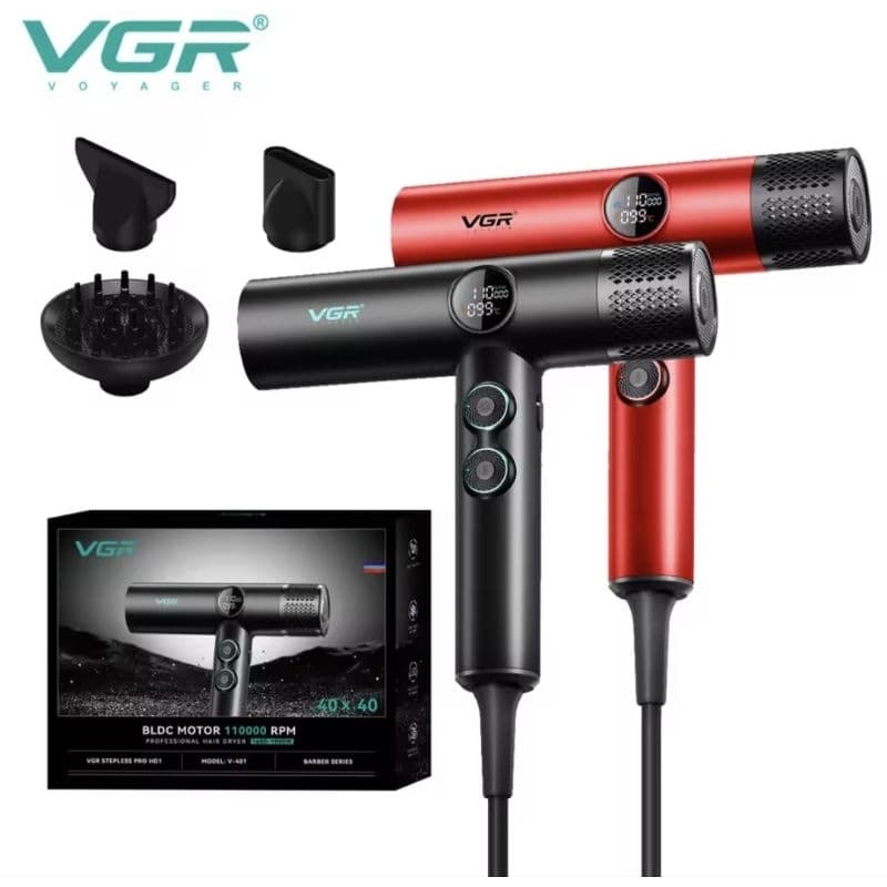 Secador Profissional VGR V-401 220v Profissional + BRINDE