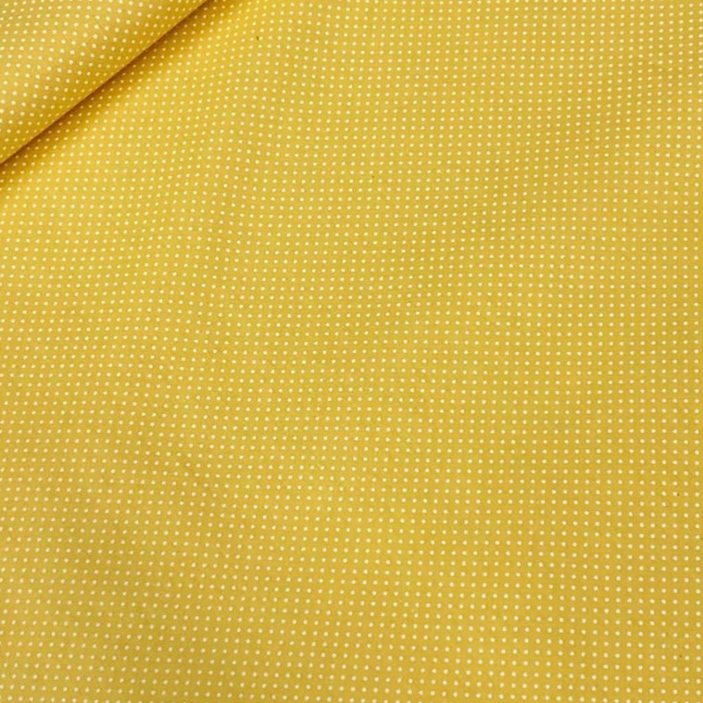 Tecido Patchwork Micro Poá Banana 940401