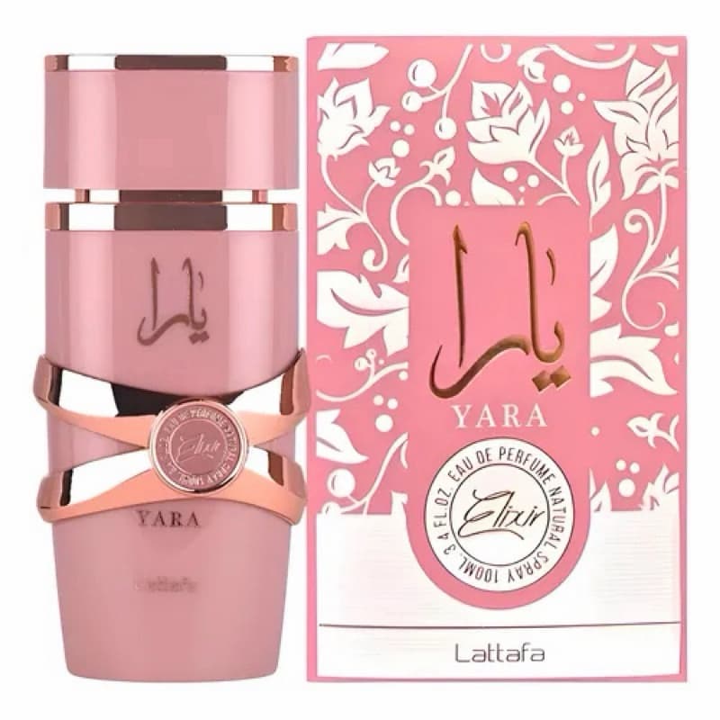 Perfume Árabe Lattafa  Yara Elixir- Feminino 100ML - Original Importado  com selo de autenticidade - Envio Imediato