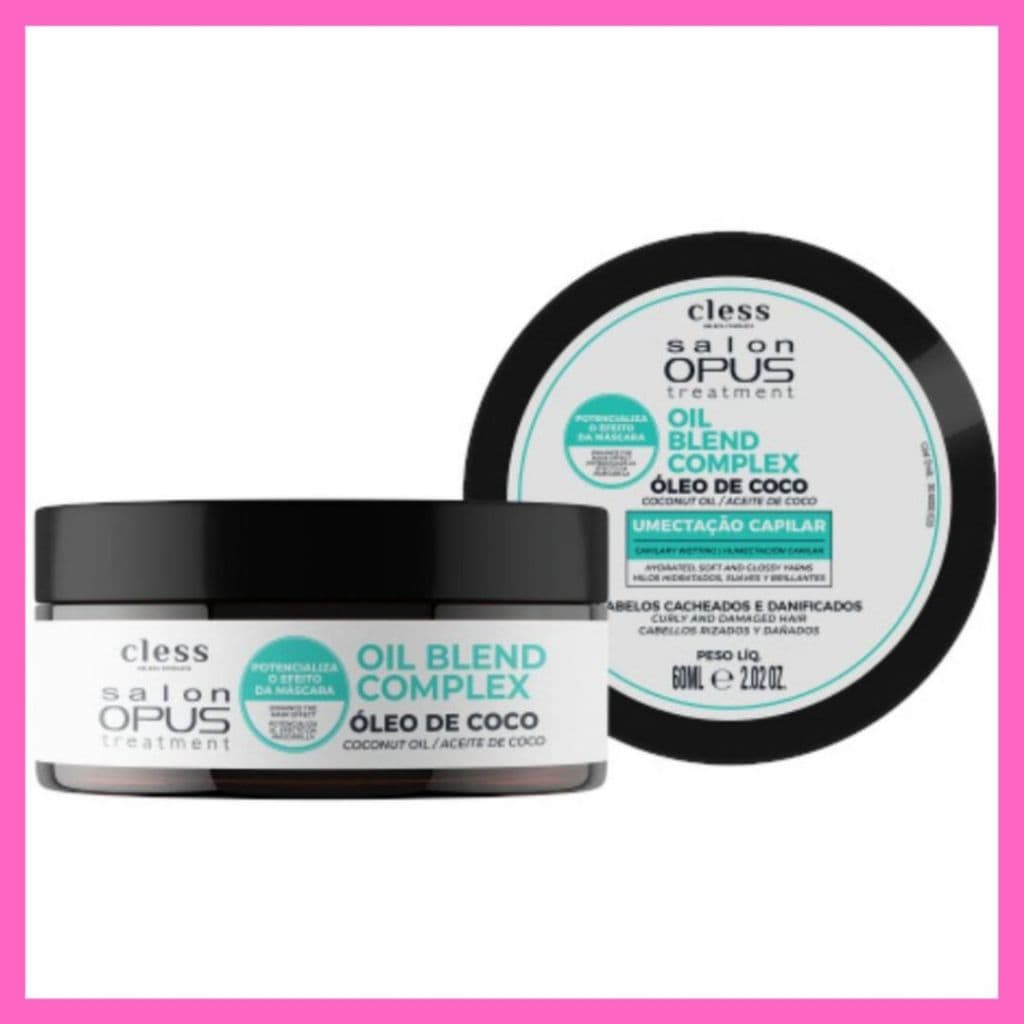 Blend Óleo de Coco Hidratante Capilar para cachos Salon Opus