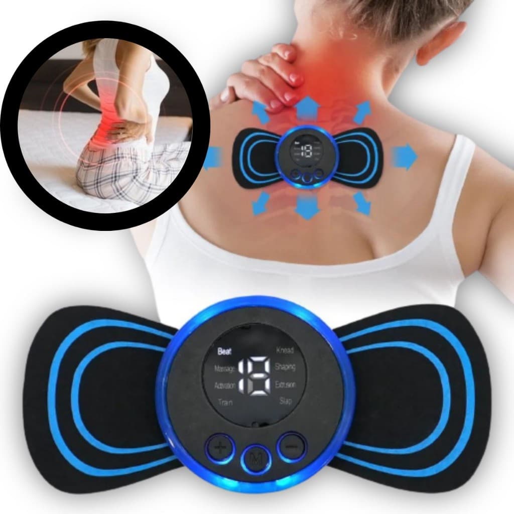 Massageador Elétrico Portátil kit com 3 unidades/ Massagem Cervical-Columa-Alívio Da Dor Muscular