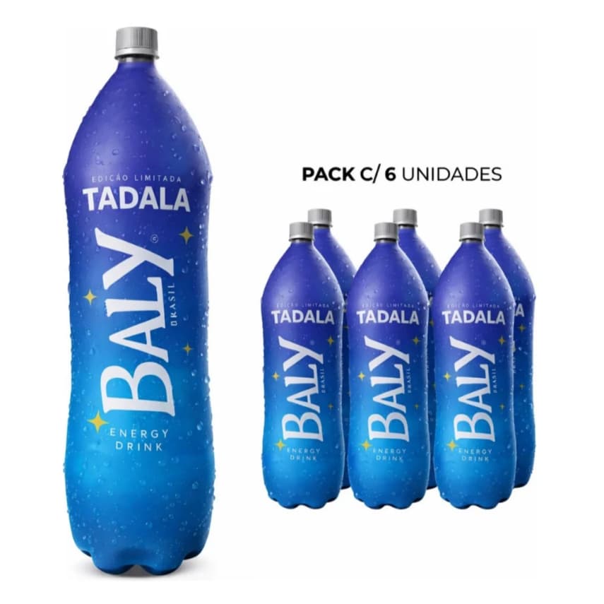 Energetico Baly Tadala 2l - Kit Com 6 Unidades