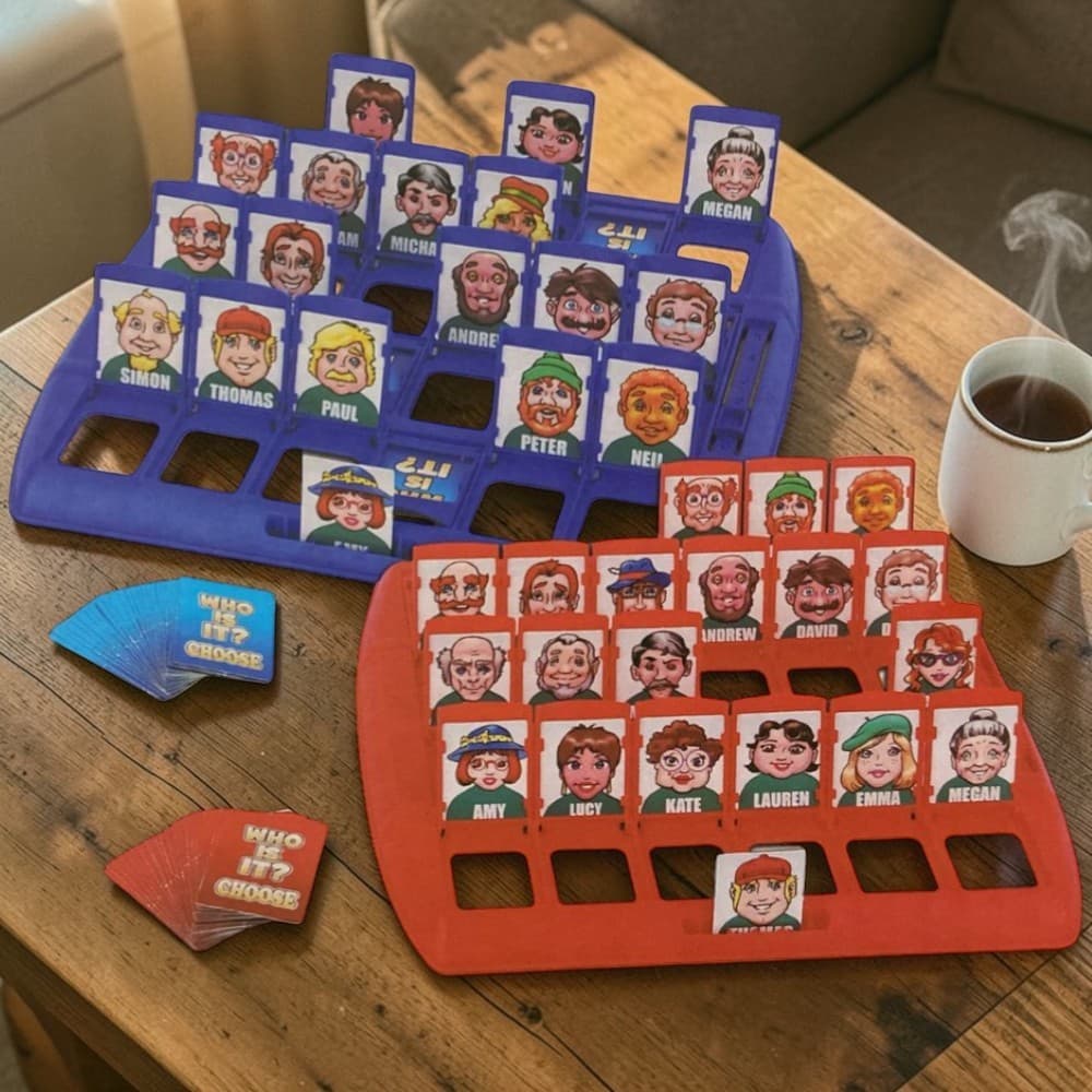 Jogo Tabuleiro Divertido Adivinhe Personagem Interativo Lúdico Famílias Crianças