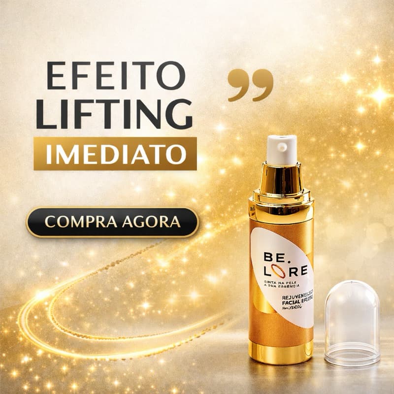 Rejuvenescedor Facial Efeito Botox Be.Lore Lifting Imediato Anti-idade Creme Firmador Rugas