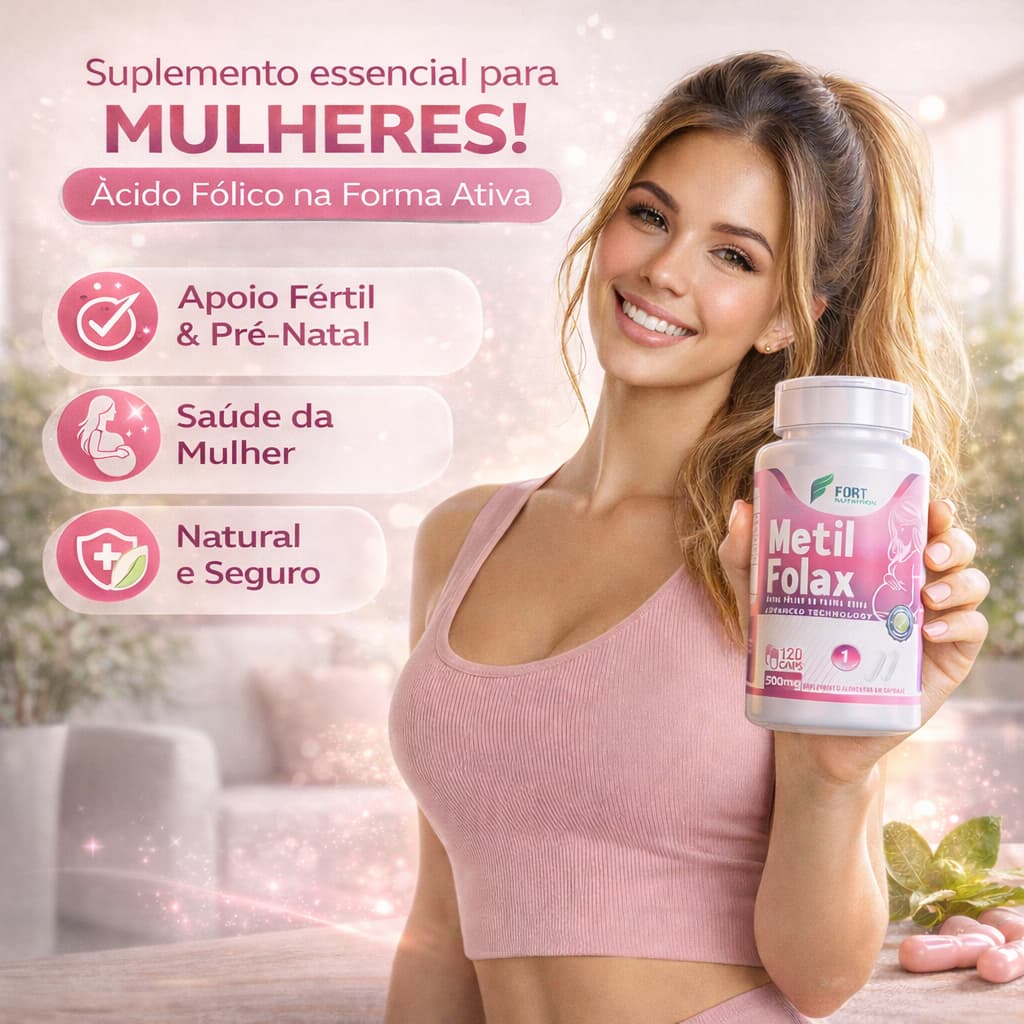 Suplemento Metilfolato Cápsulas 100% Natural vitamina E vitamina B6 B12 metilcobalamina acido folico