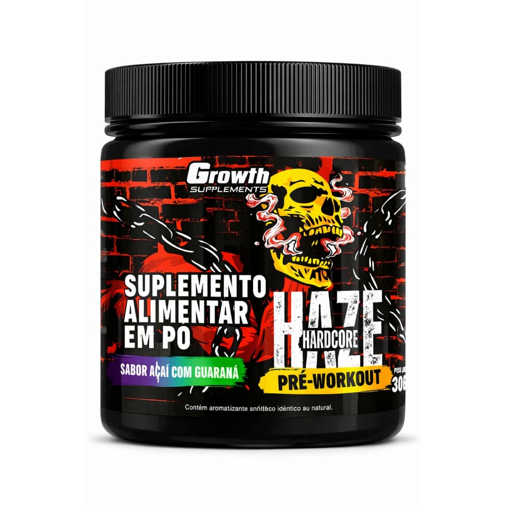 Pré-Treino Haze Hardcore - Insanity - 300g - Produto Original e Envio Rapido