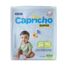 FRALDA CAPRICHO SUPER JUMBO XG 24un