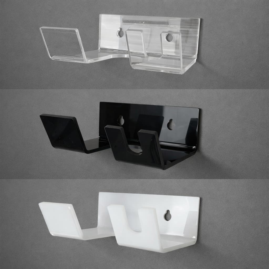 Suporte Secador Acrílico Cristal Transparente 4mm Organizador Profissional