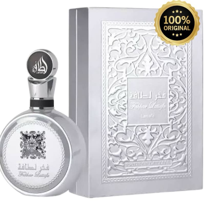 Perfume Masculino Fakhar Platinum Lattafa 100 ml  Original Importado Fixação Intensa  Luxo e Elegância