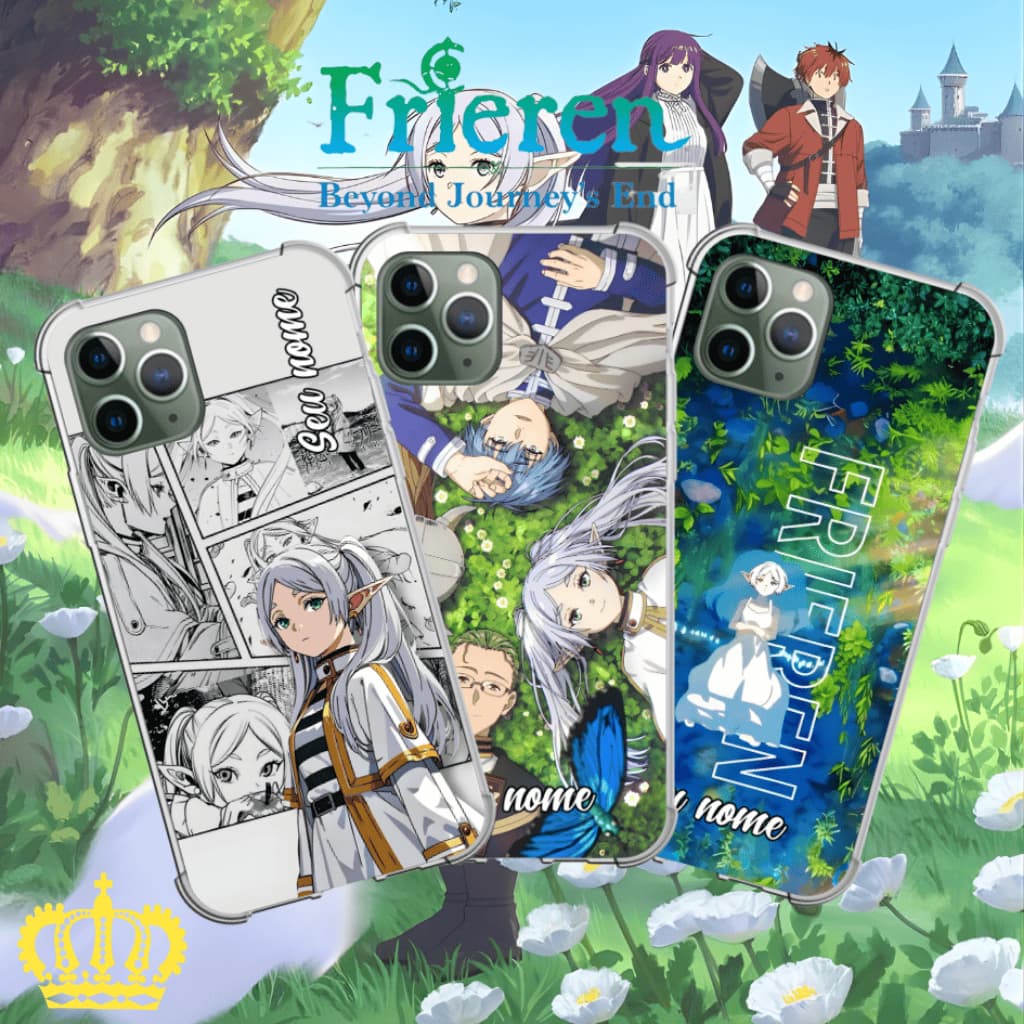 Capinha Capa Celular personalizada Frieren / Sua foto para Samsung/ Iphone/ Motorola/ Xiaomi/ Realme
