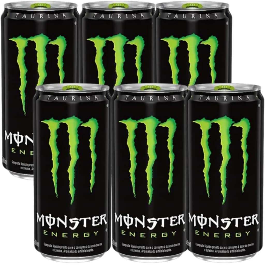 MONSTER ENERGY 269ML - Pack de Monster Energy - 6 Unidades 	Green Energy