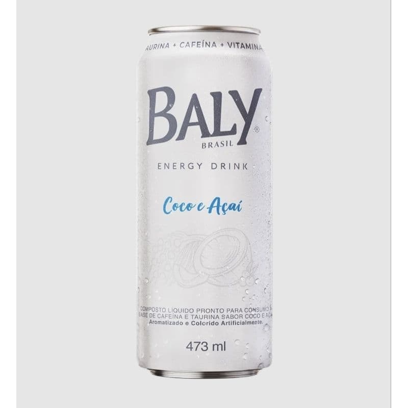 Energetico Baly Coco e Açaí c/6 un. 473 ml