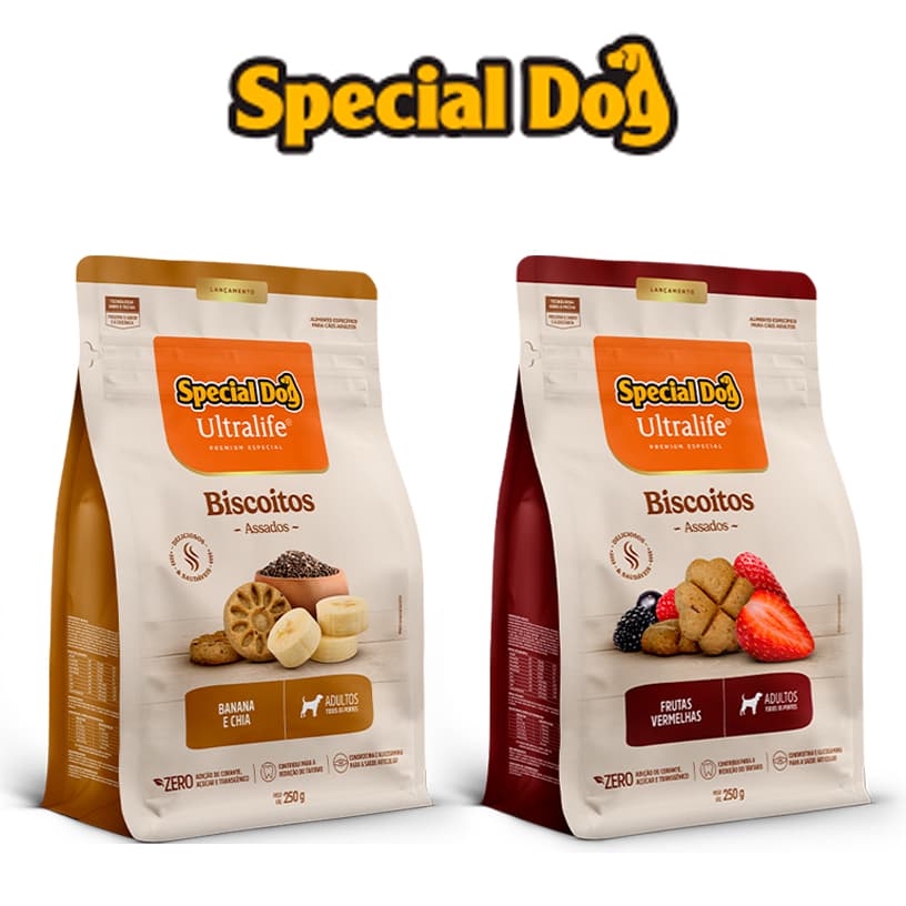 Biscoito Petisco Special Dog Ultralife para Cães Adultos 250g