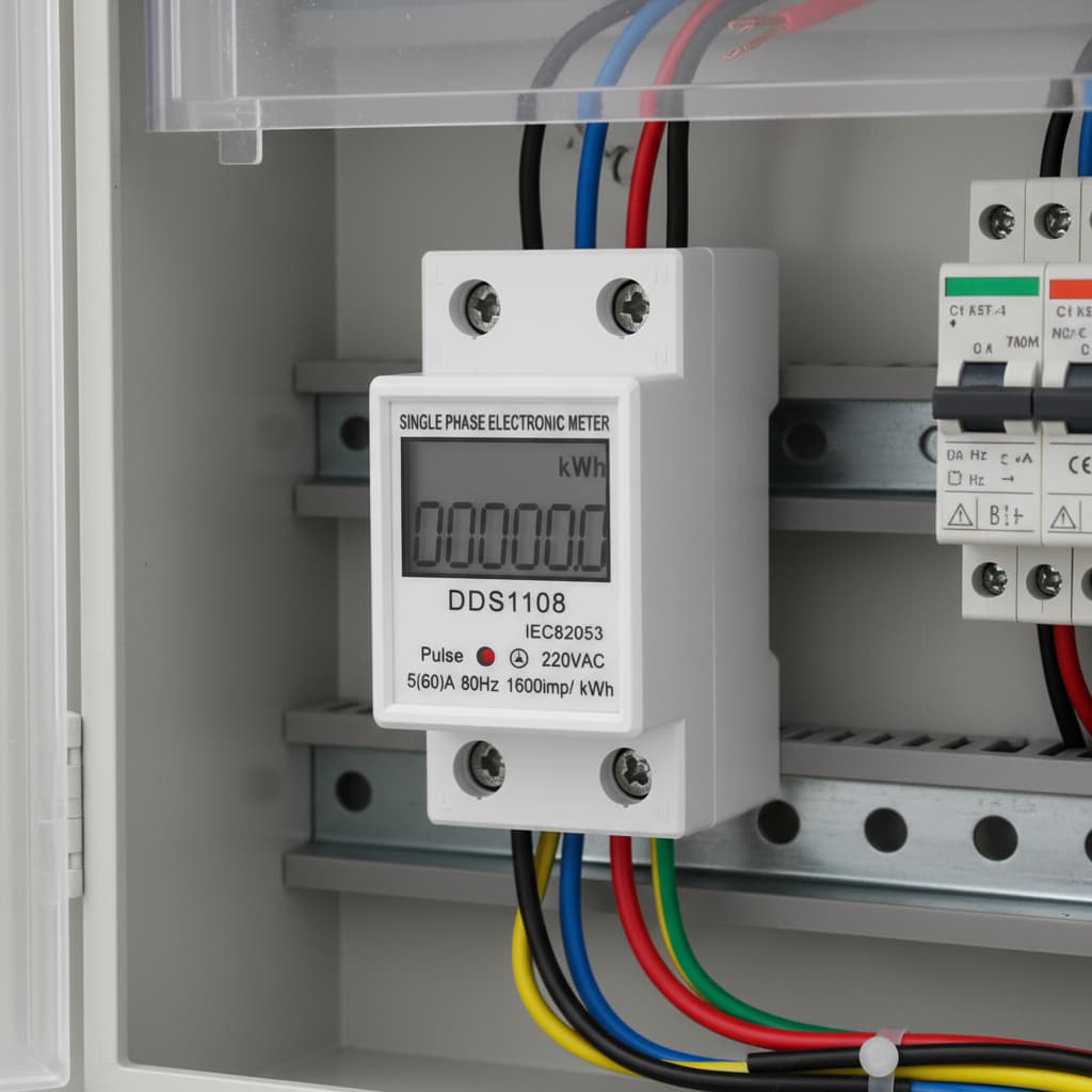 Medidor Consumo De Energia Monofásico Digital 80A