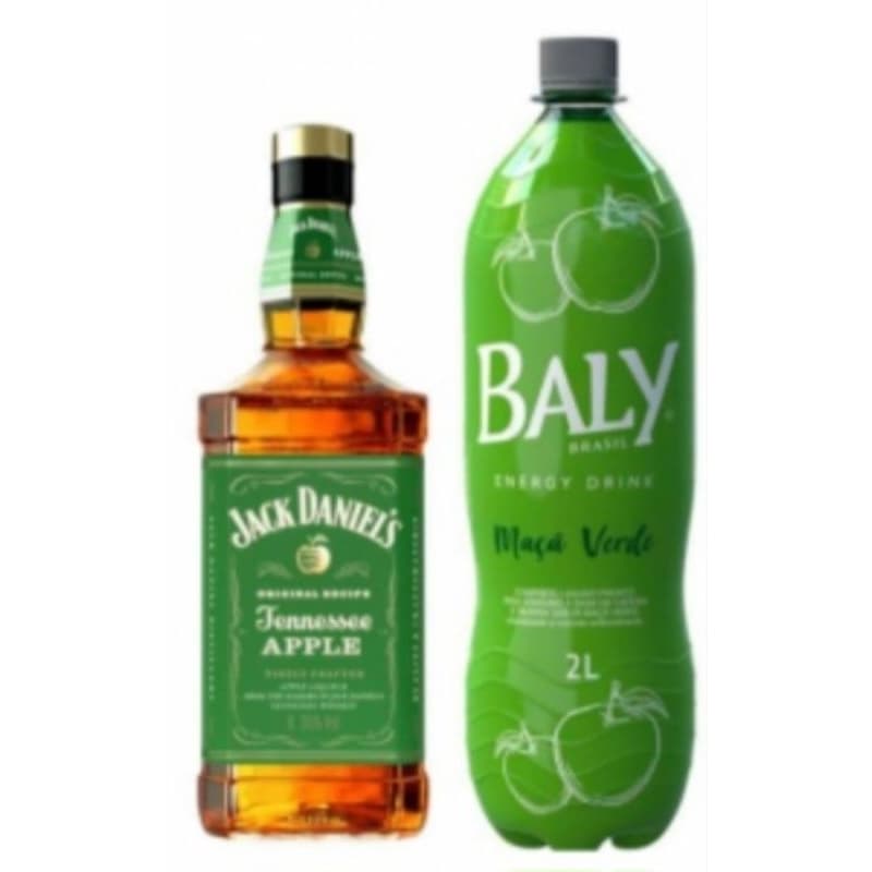 kit de Energético Baly maçã verde
