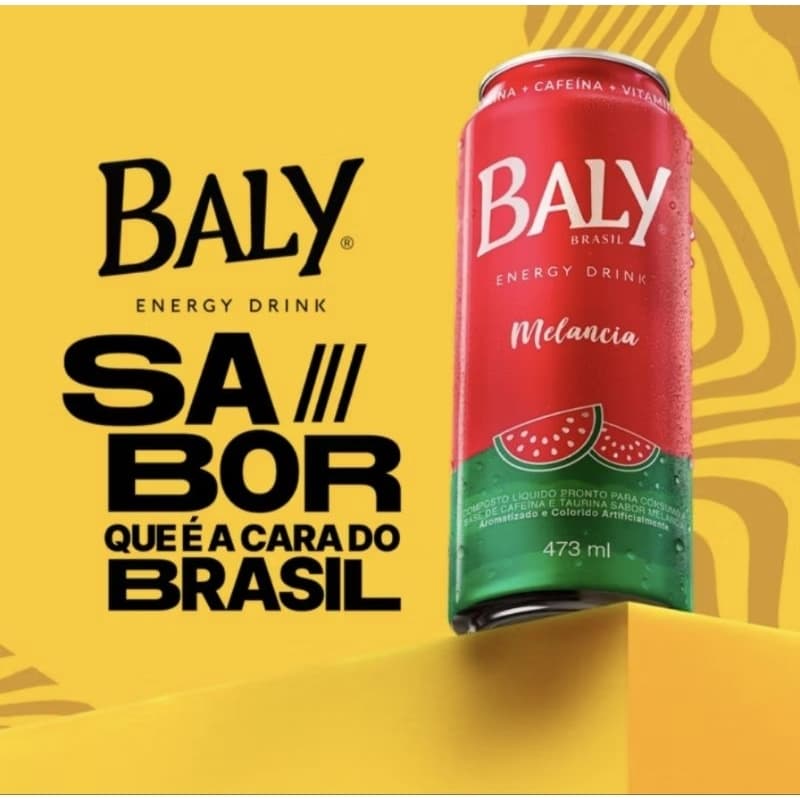 Energetico Baly Melancia c/6 un 473 ml
