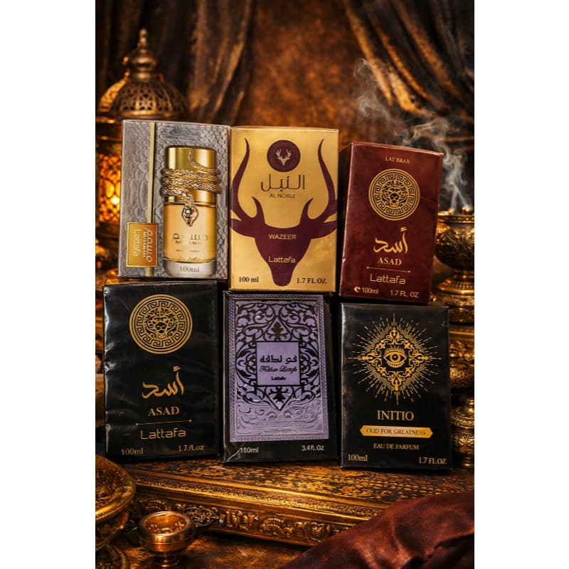 PERFUMES ÁRABES IMPORTADOS ALTA FIXAÇÃO - FEMININO E MASCULINO 100ML