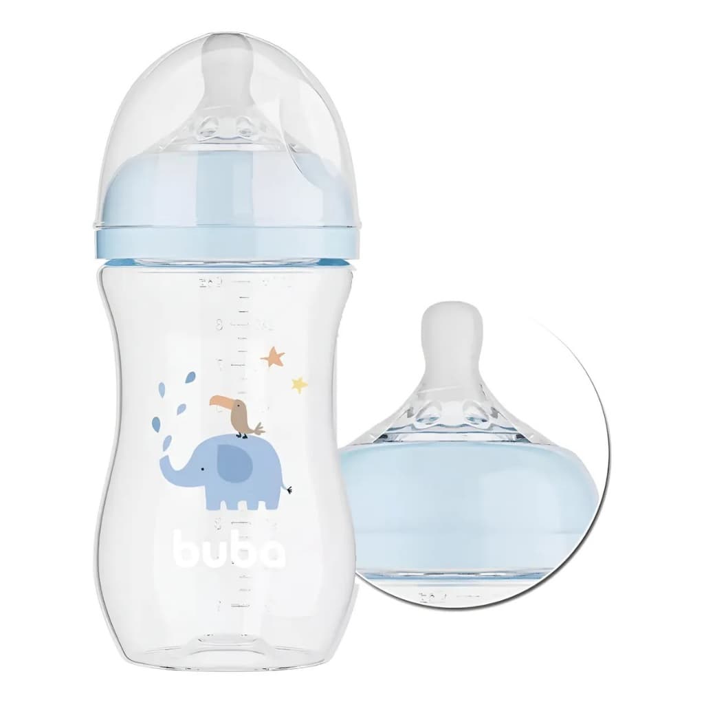 Mamadeira Anticólica Bebê Easy Flow Bico Ultrasolt 270ml