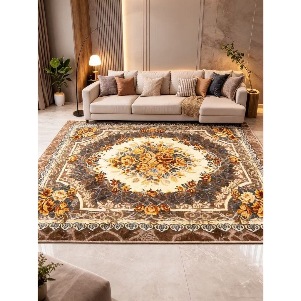 Tapete GRANDE Floral 200cm X 230cm Antiderrapante Para Quartos, Sala.BOA QUALIDADE!!!