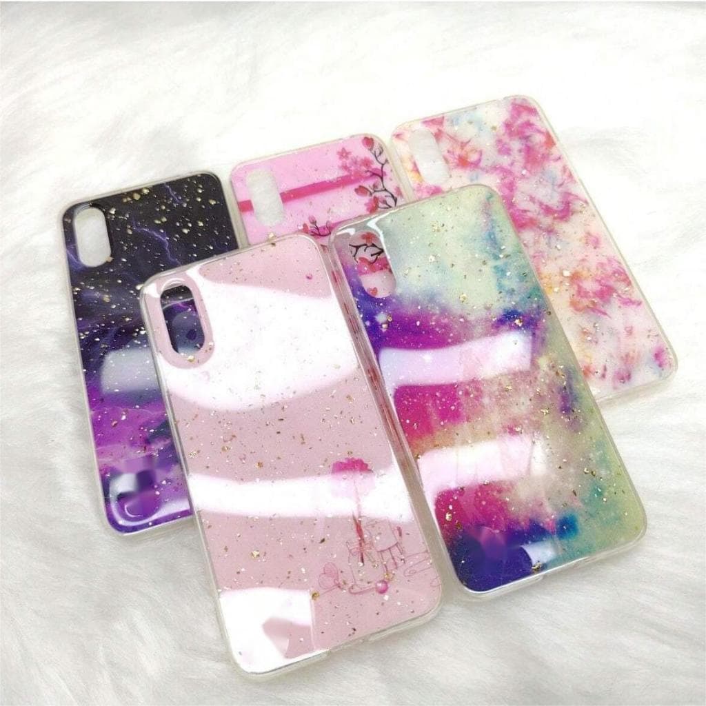 Capa Capinha de Celular Colorida brilho Para Samsung Galaxy A02/M02