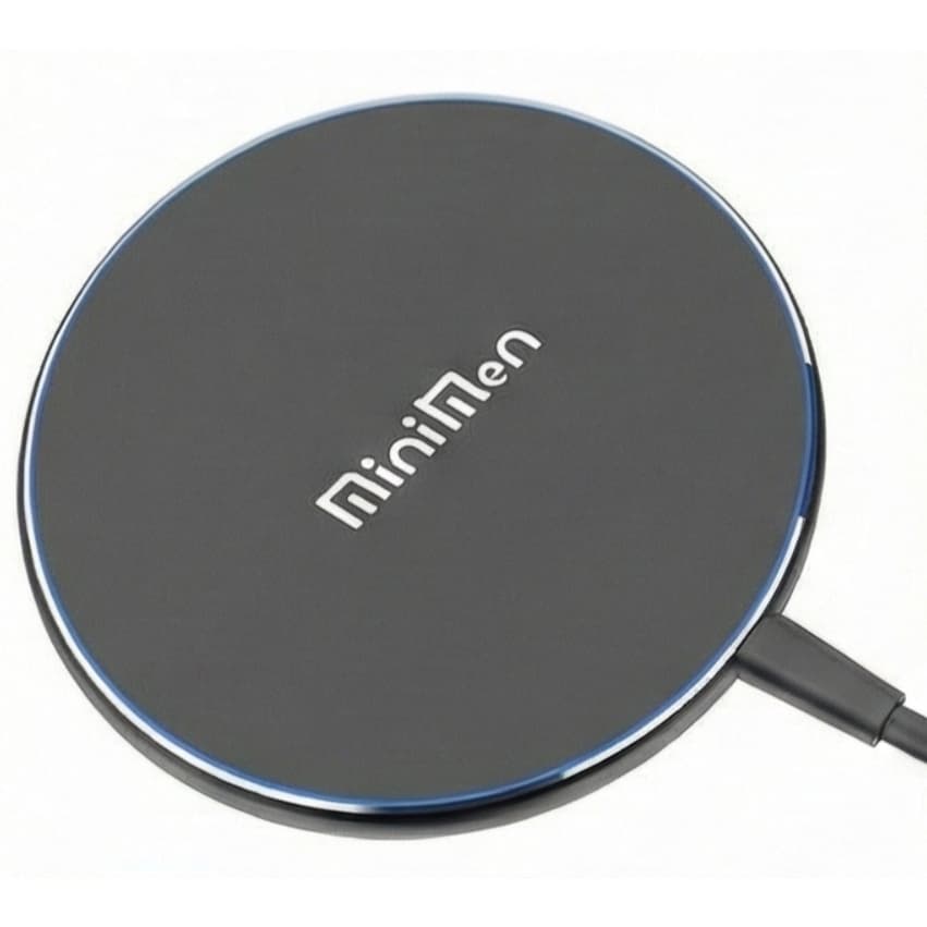 Carregador Sem Fio Indução 15W Qi Universal Base Carregamento Rápido Wireless Slim Celular USB