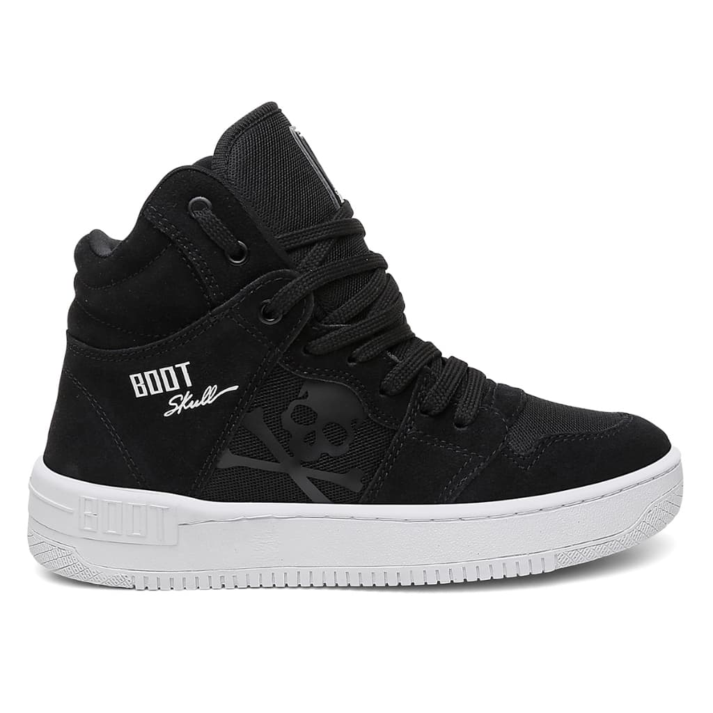 Kit Bota de Treino Skull Unissex + Meia Boot Academia Fitness Musculação Boot Training Brasil